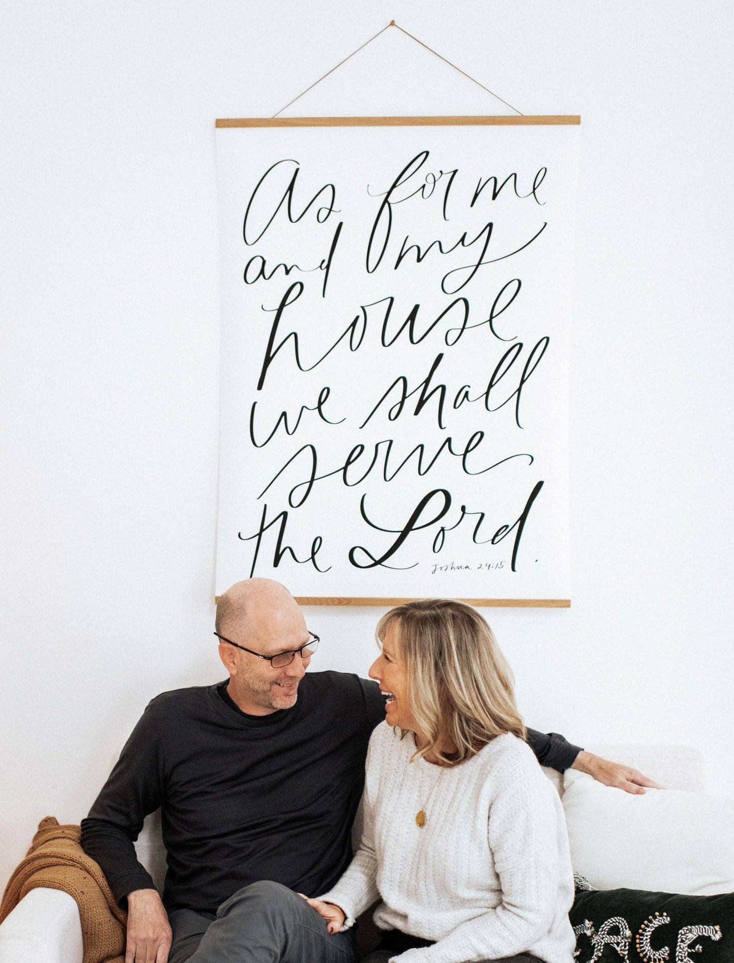 30x40 As For Me Print