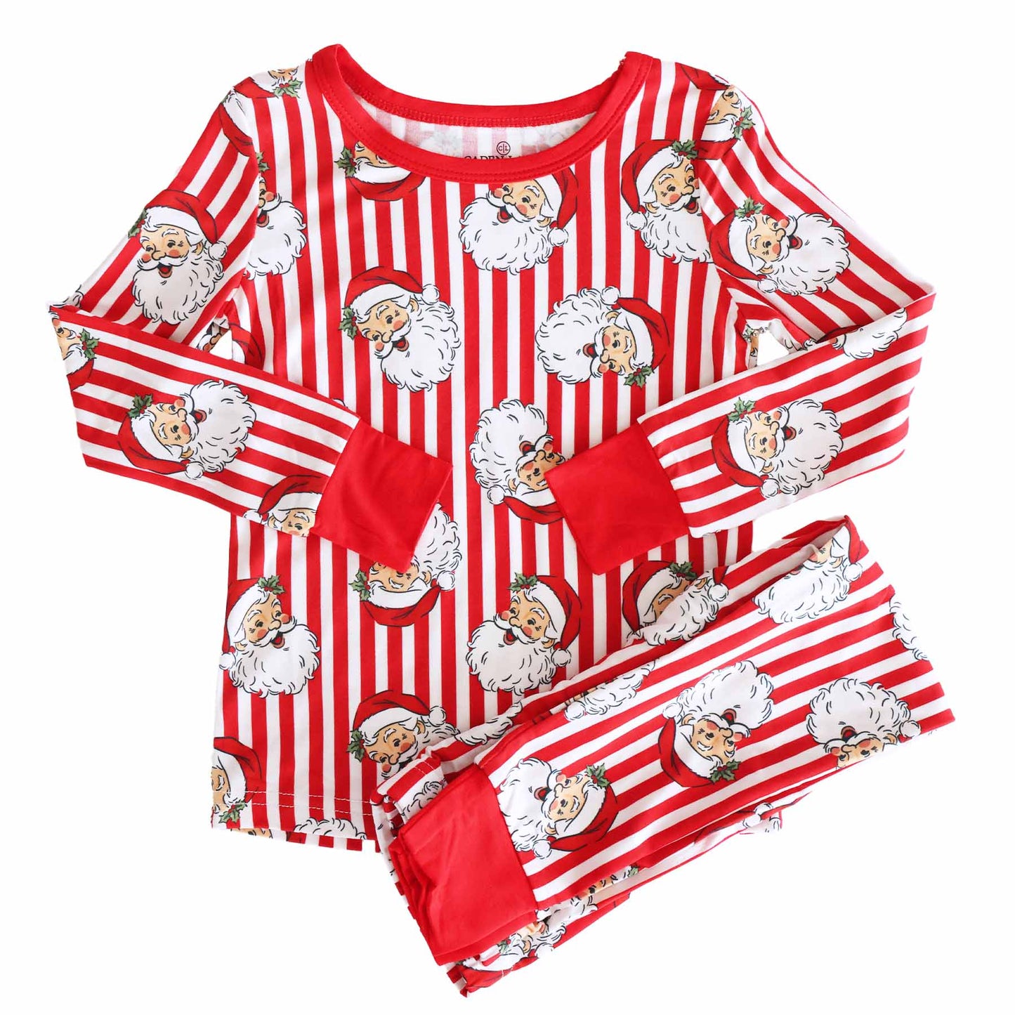 Santa Claus Lane Two Piece PJ Set