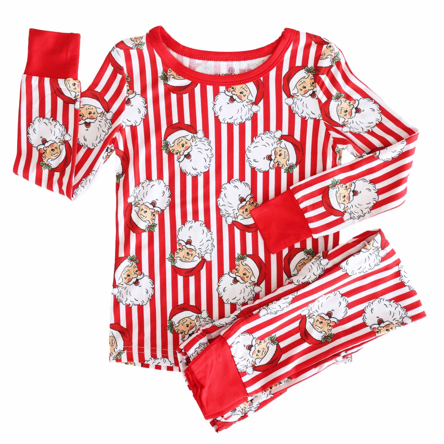 Santa Claus Lane Two Piece PJ Set
