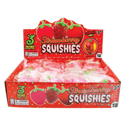 STRAWBERRY SQUISHIES  12/DSP
