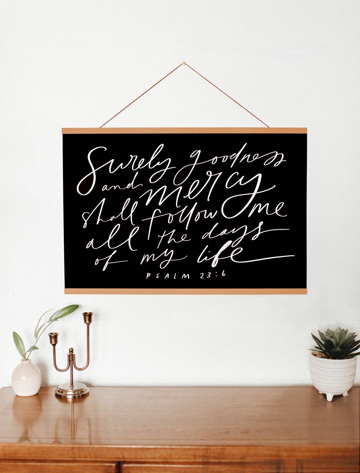"Surely Goodness" Poster