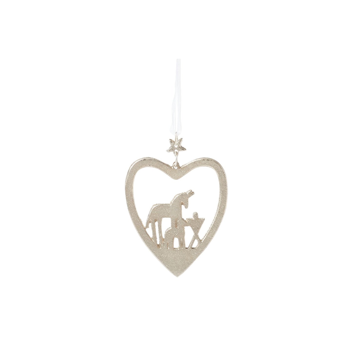 Manger Ornament