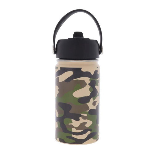 Out With the Woods Bottle with Straw Cap