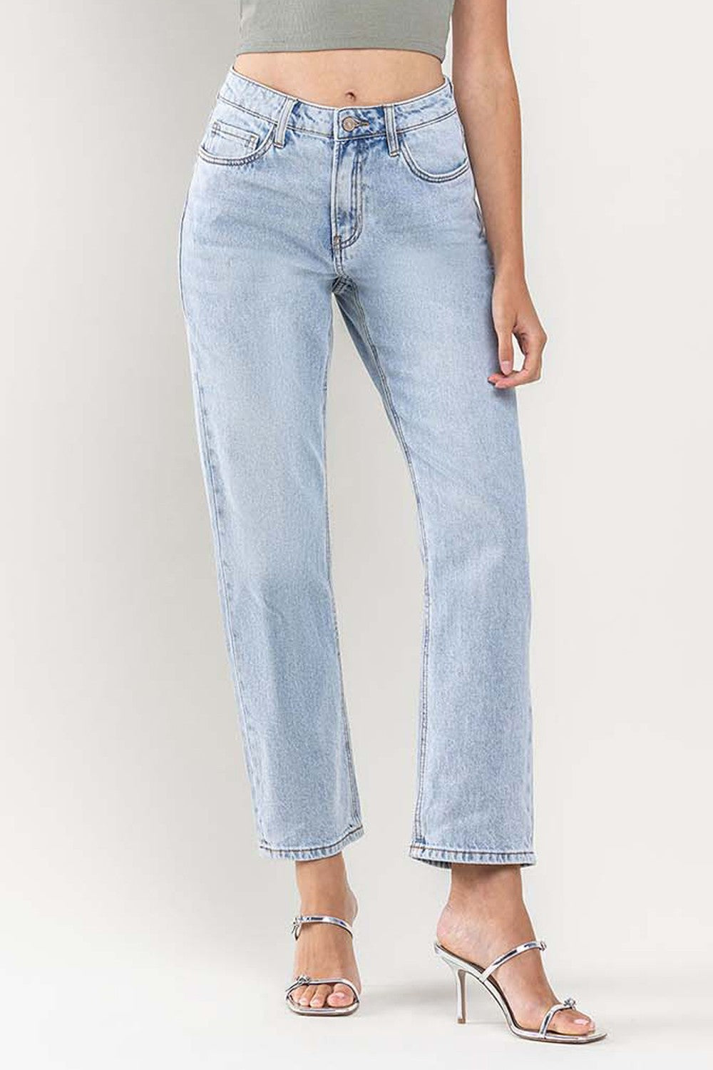 straight jeans