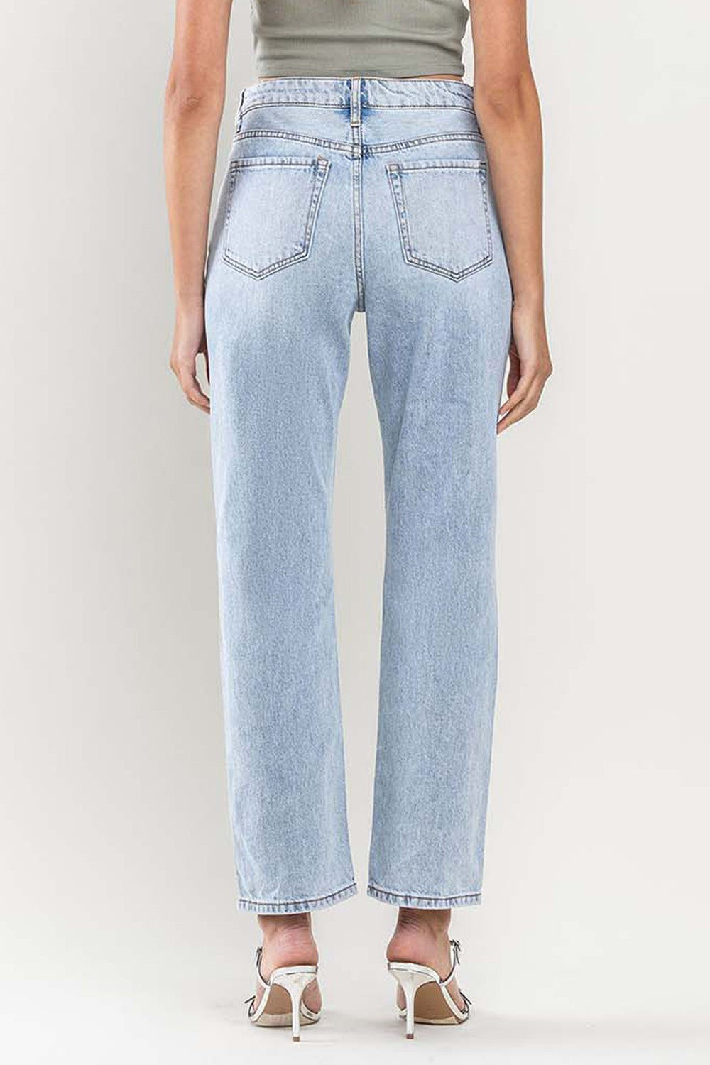straight jeans