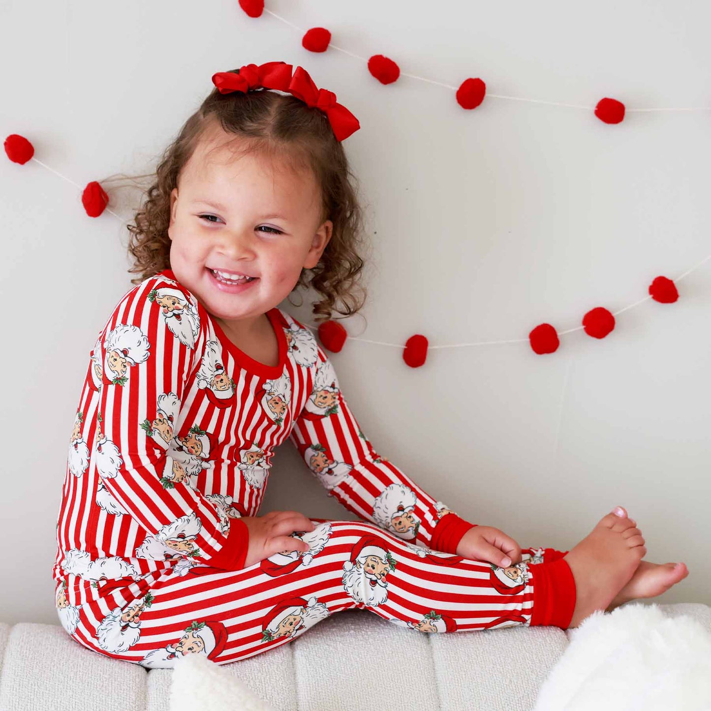 Santa Claus Lane Two Piece PJ Set
