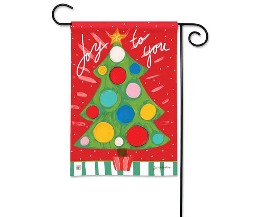 Tree Lights Garden Flag
