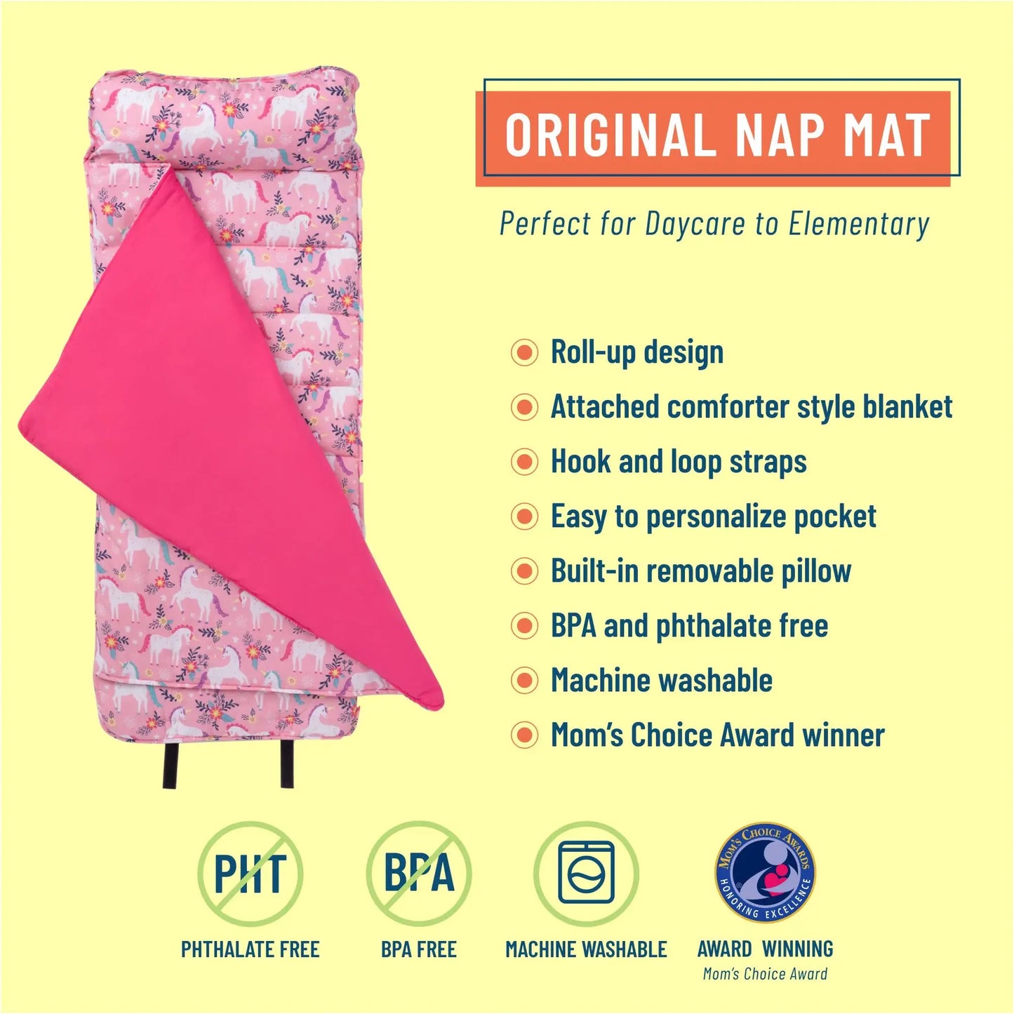 Magical Unicorns Nap Mat