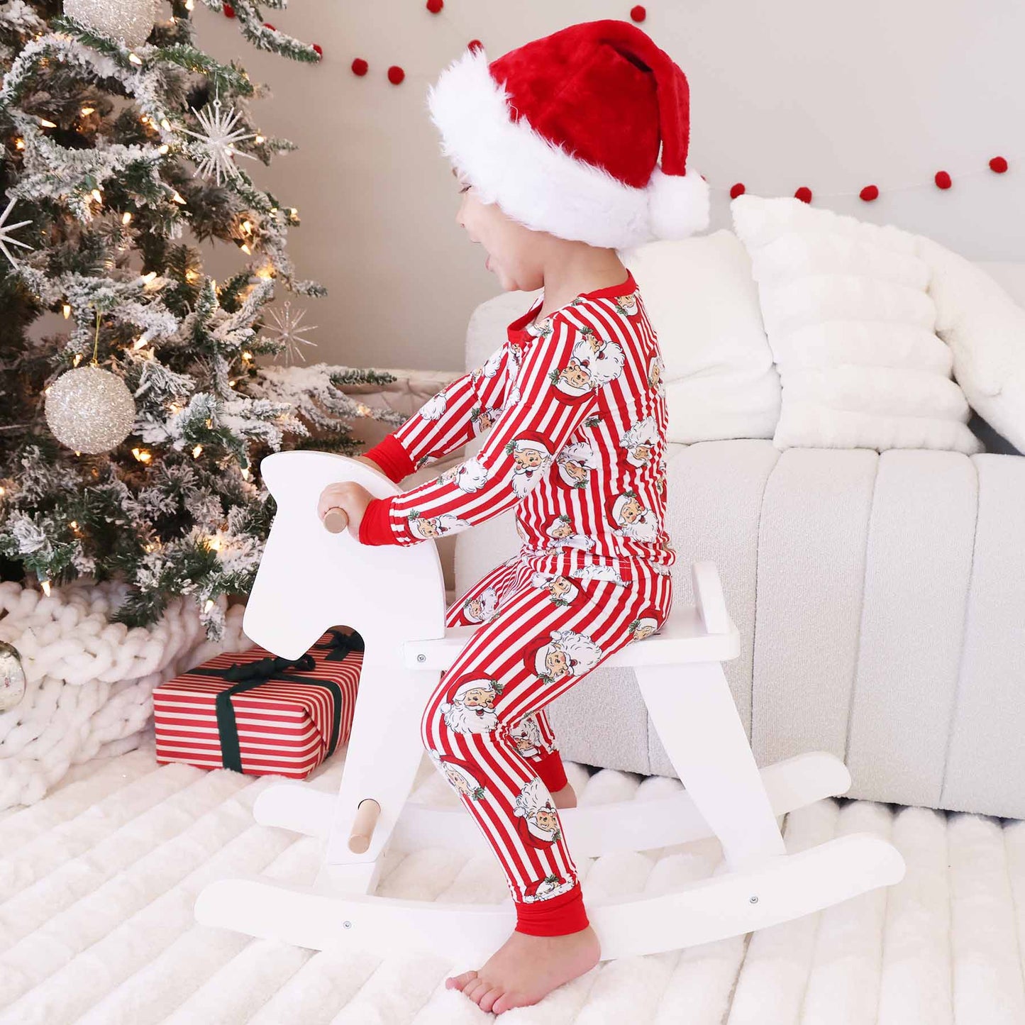 Santa Claus Lane Two Piece PJ Set