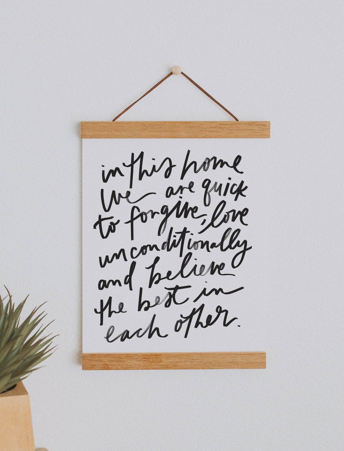 8x10 In This Home Print