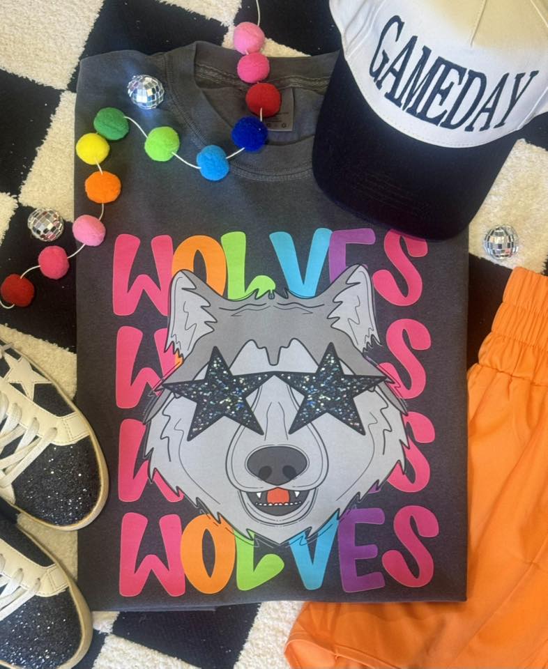Preorder Bella Canvas Neon Mascot Tee