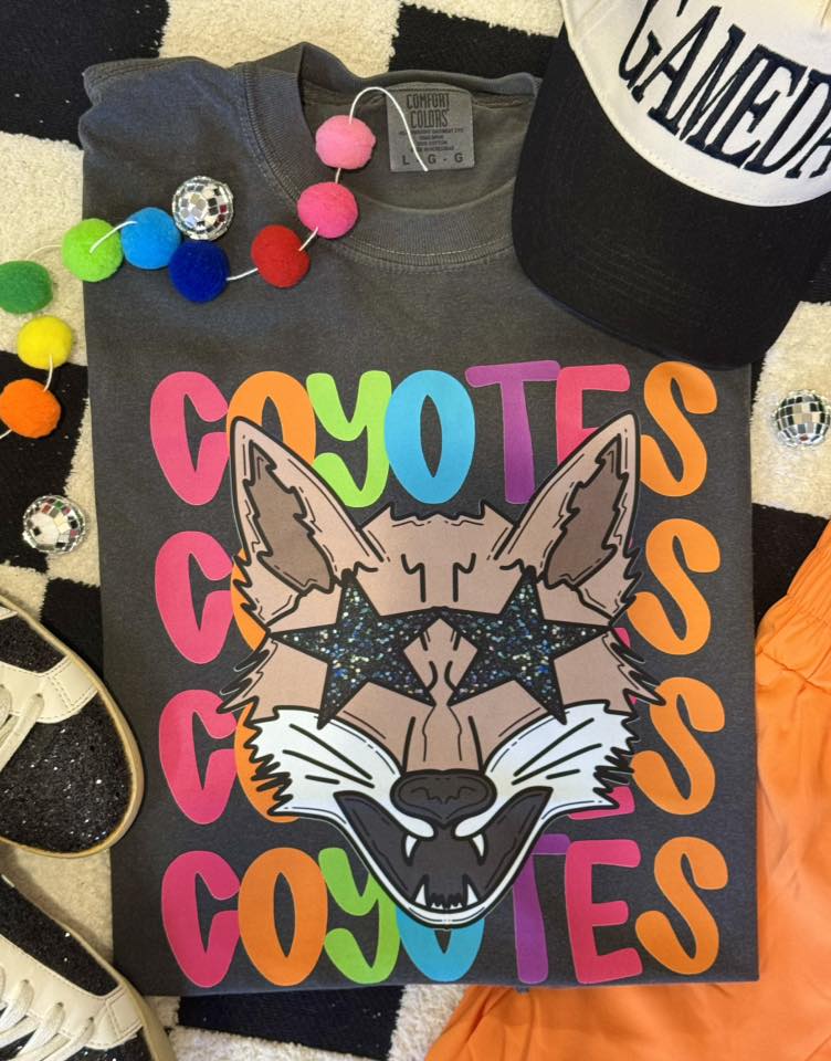 Preorder Bella Canvas Neon Mascot Tee