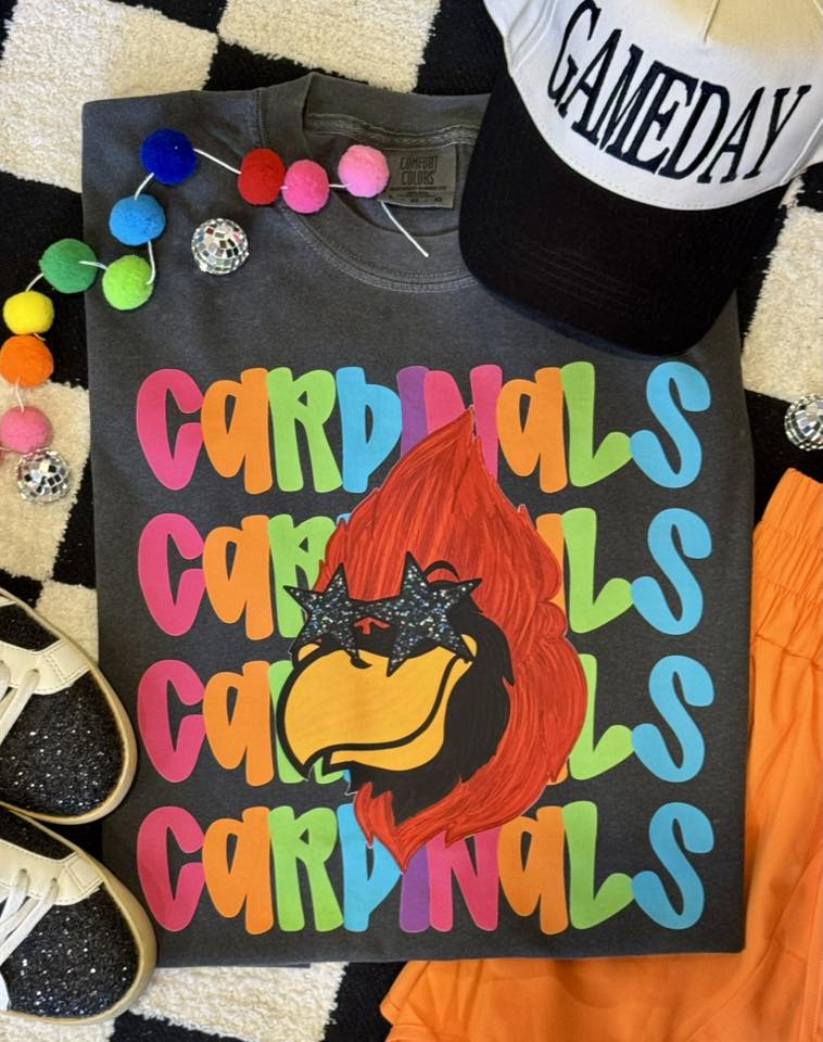 Preorder Bella Canvas Neon Mascot Tee