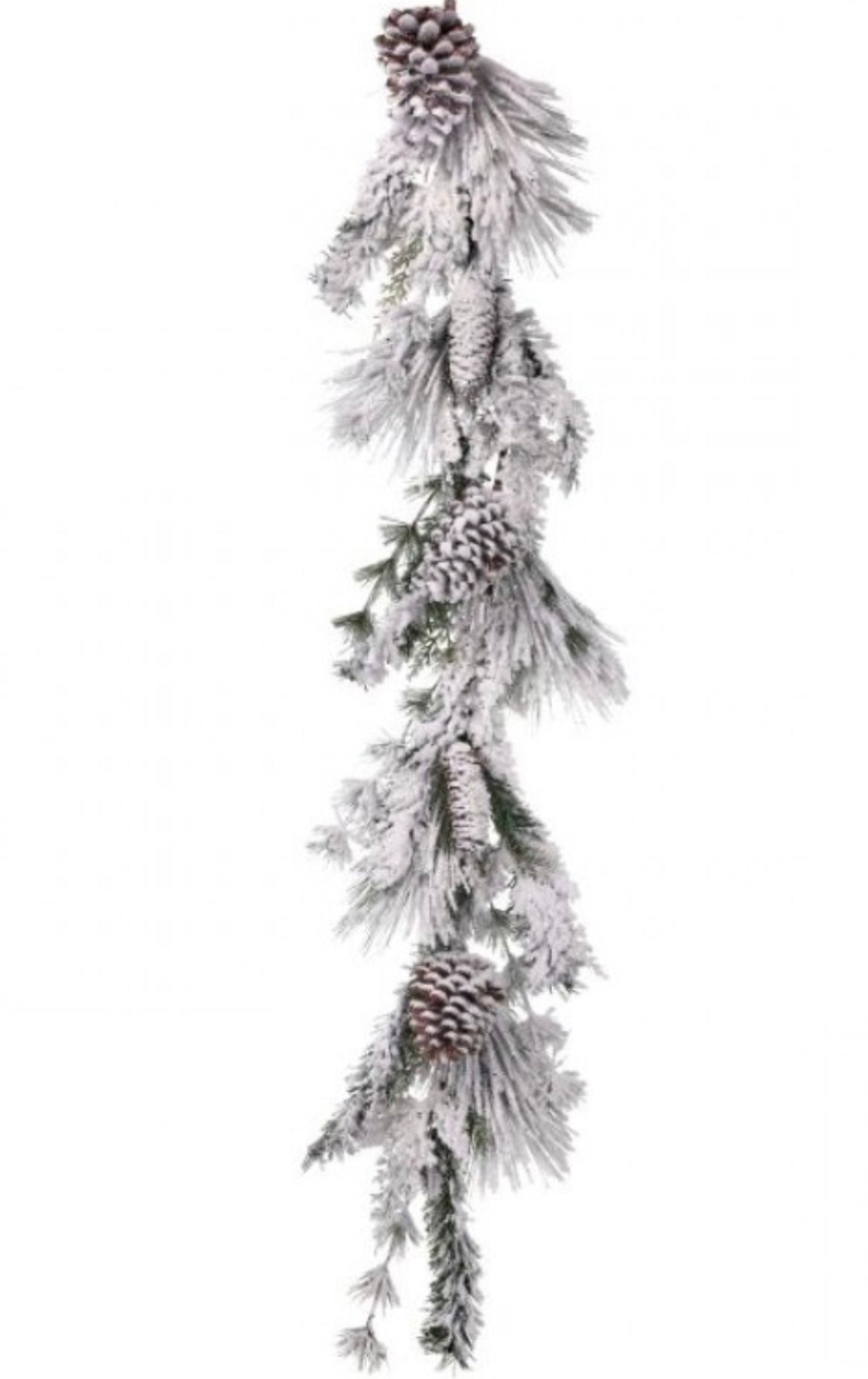 Frost Pinecone Garland