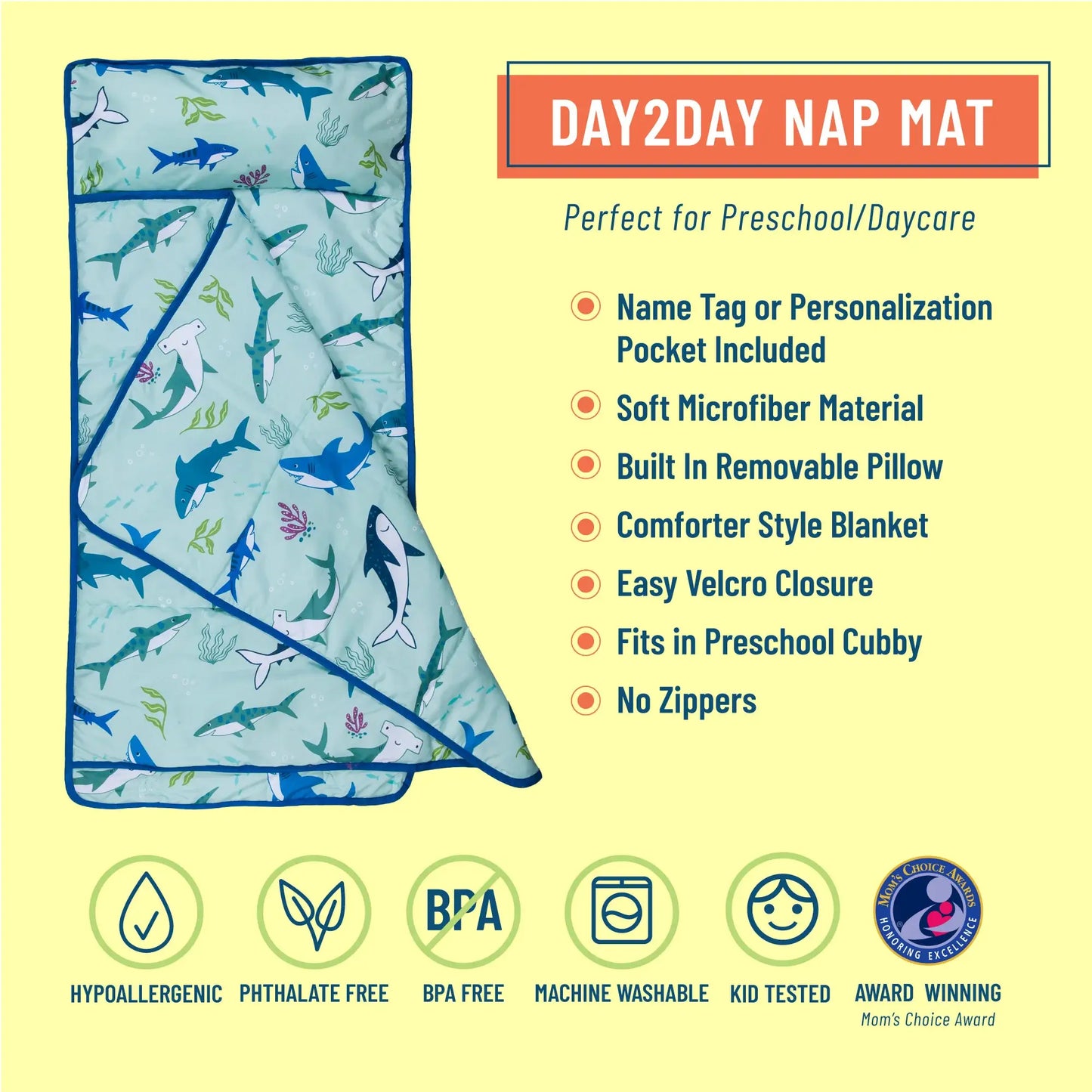Shark Attack Nap Mat