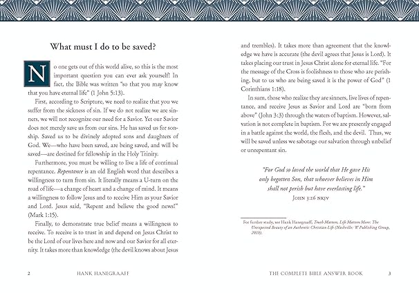 Complete Bible Answer Book