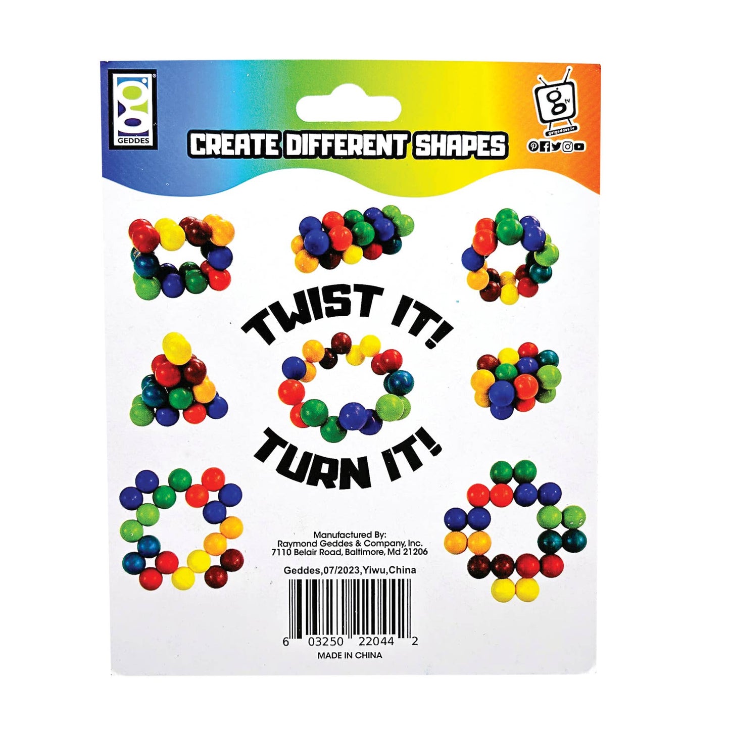 RAINBOW TWIST TOY   12/BOX