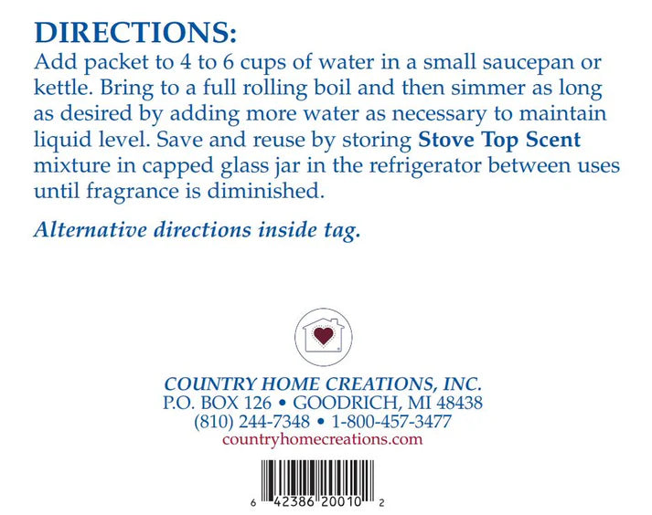 Stove Top Scents