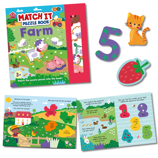 Farm Match It Puzzle Book