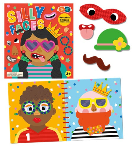 Silly Silicone Sticker Book