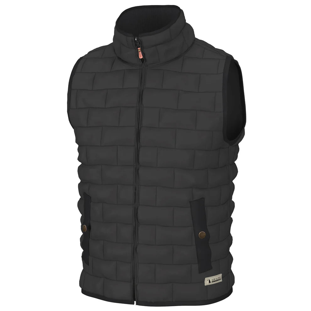 Men's Brick Quilted Vest