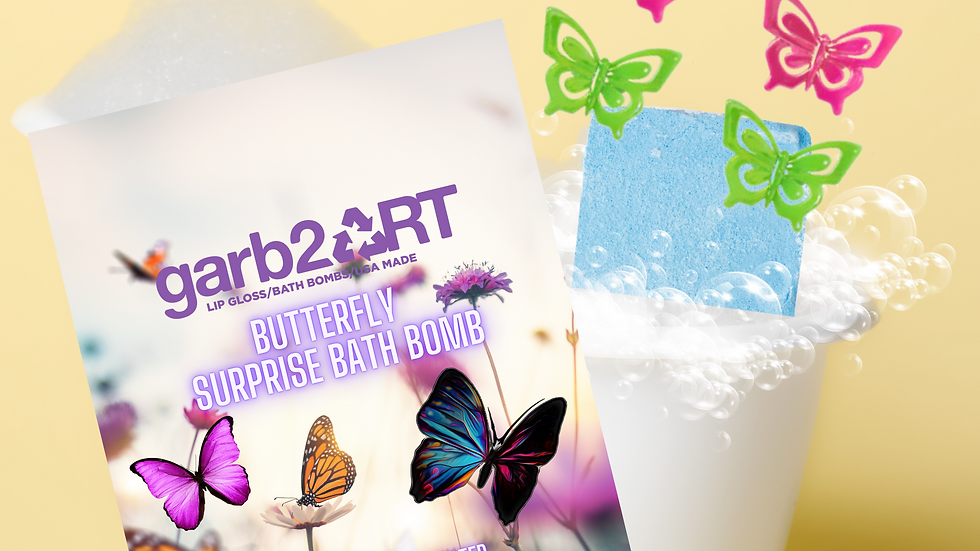Butterfly Bath bomb