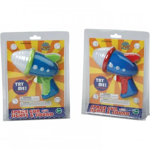 Flashing Space Gun with Sound