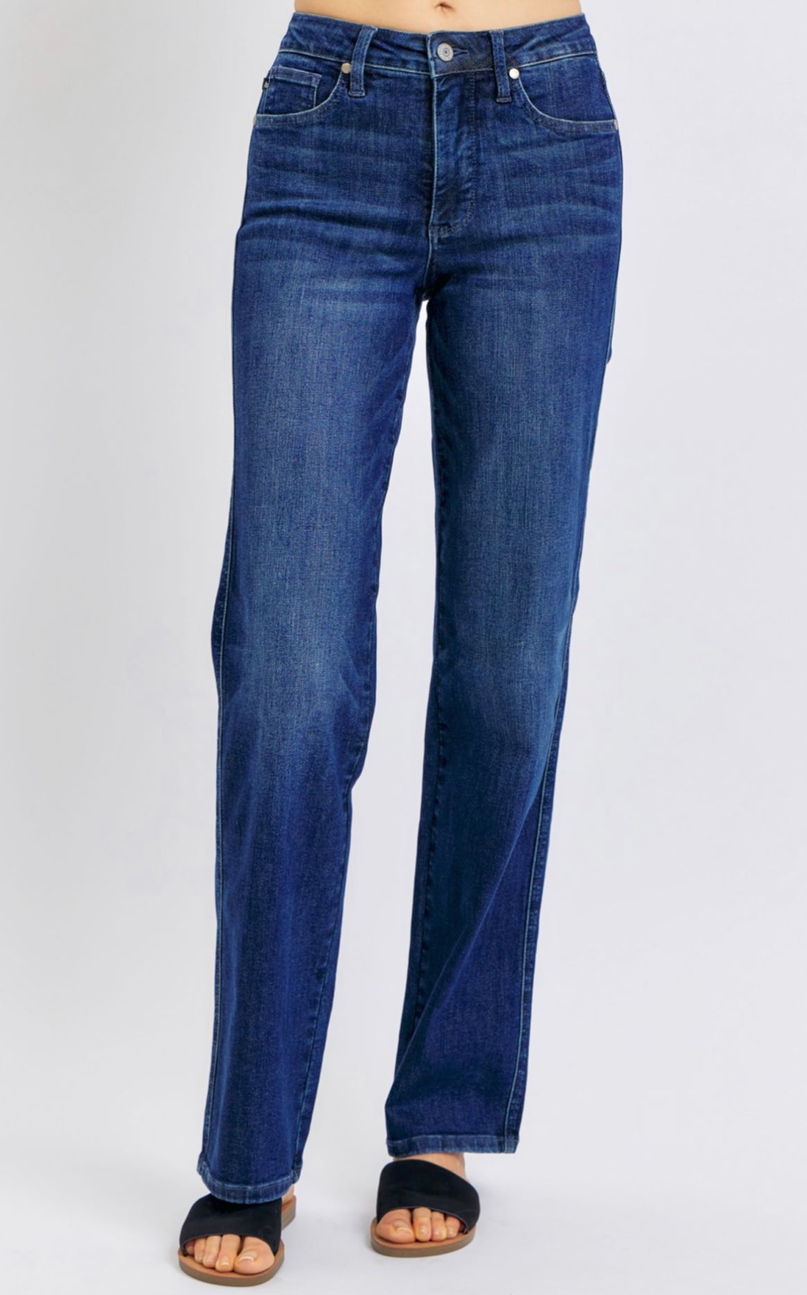 Judy Blue Tummy Control Straight Jeans