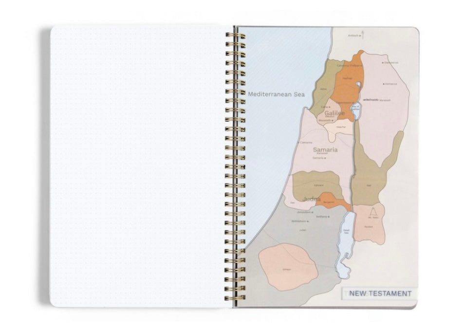 Black Church Notes Notebook w/Maps
