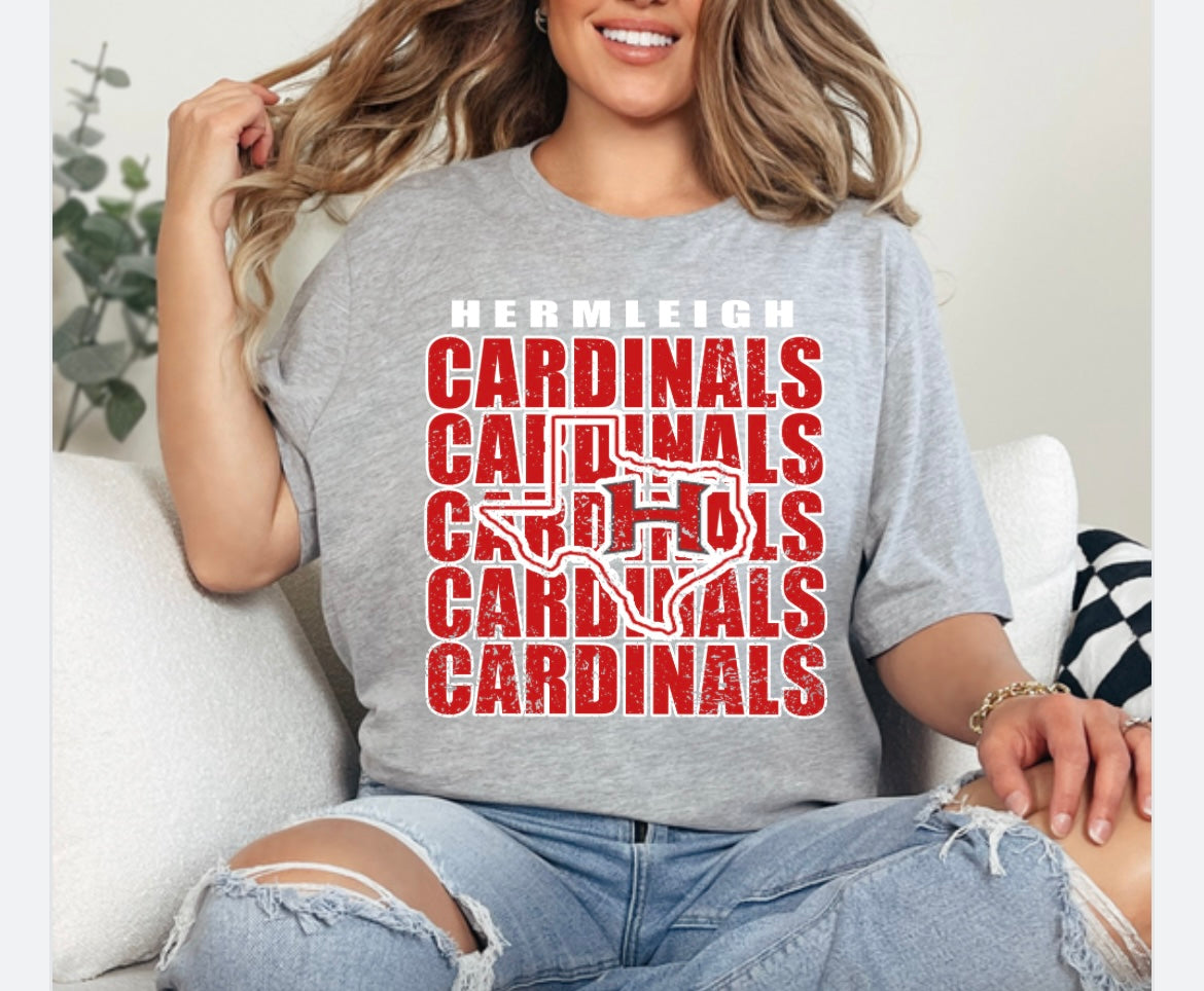 Stacked Spirit Tee
