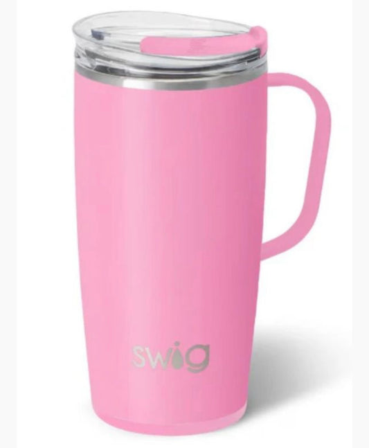 Shimmer Bubblegum Travel Mug 22oz
