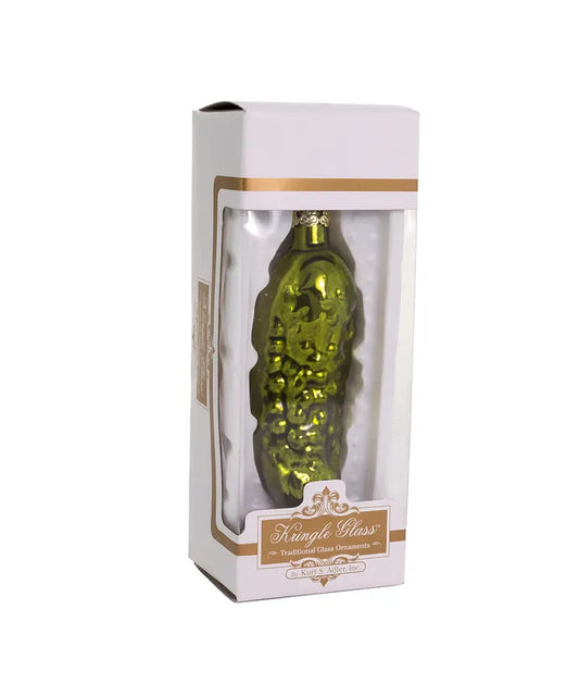 Glass Pickle Ornament