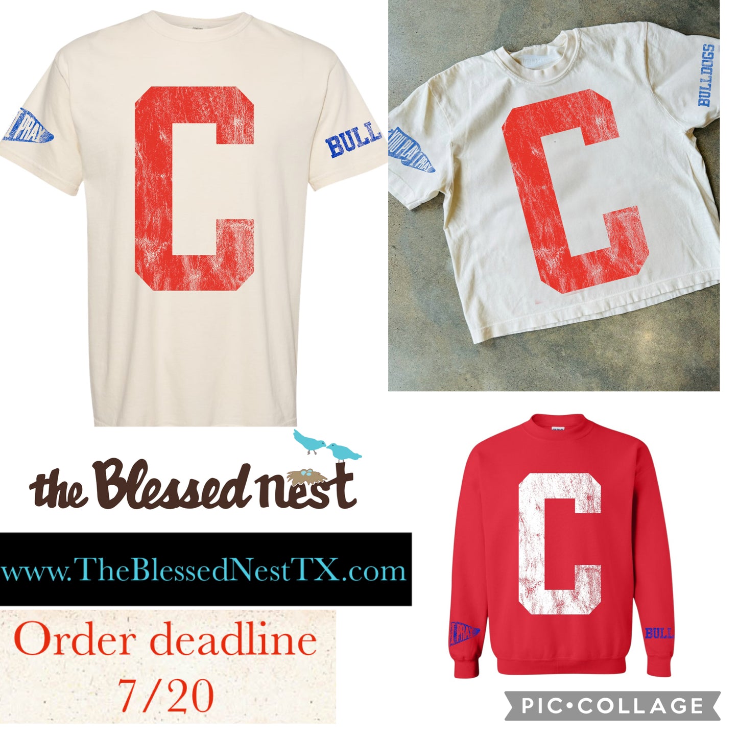 Coahoma Bulldogs Varsity Spirit Top
