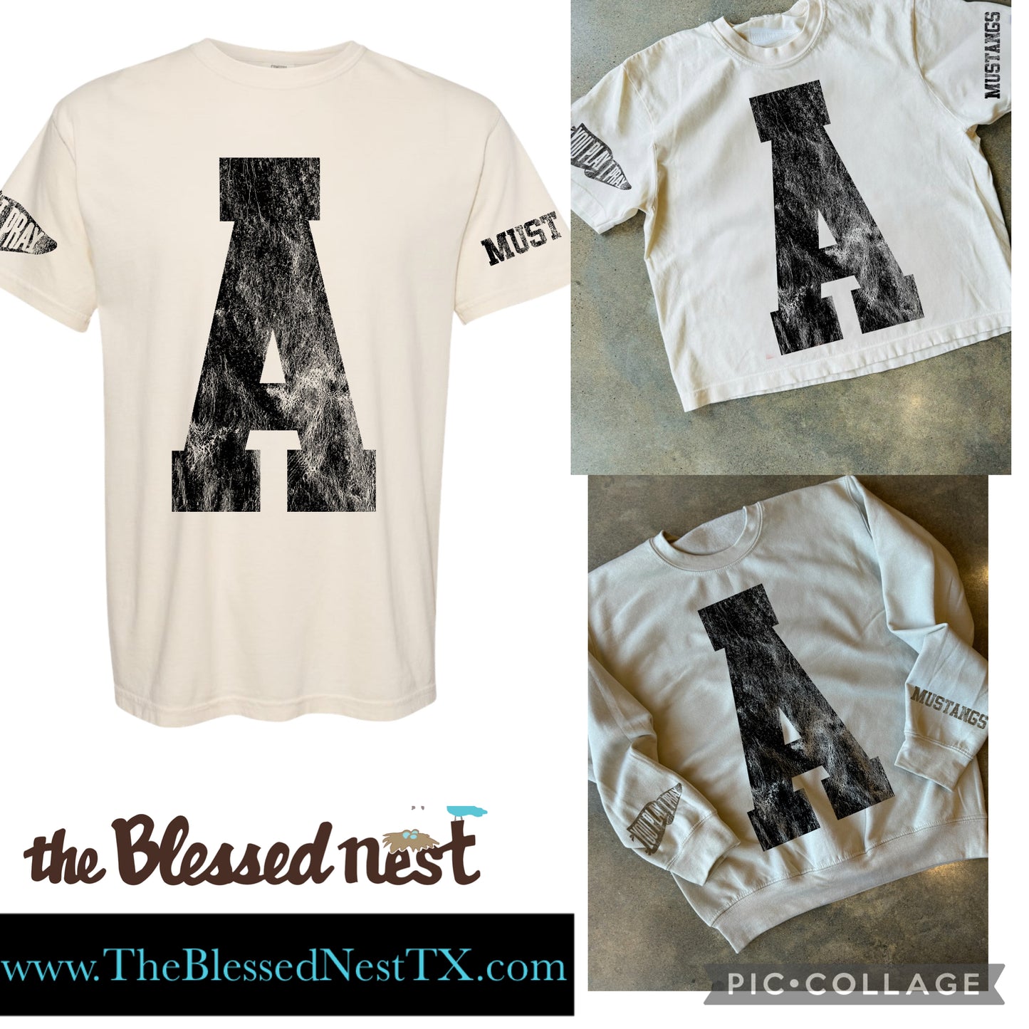 Andrews Mustangs Varsity Spirit Top