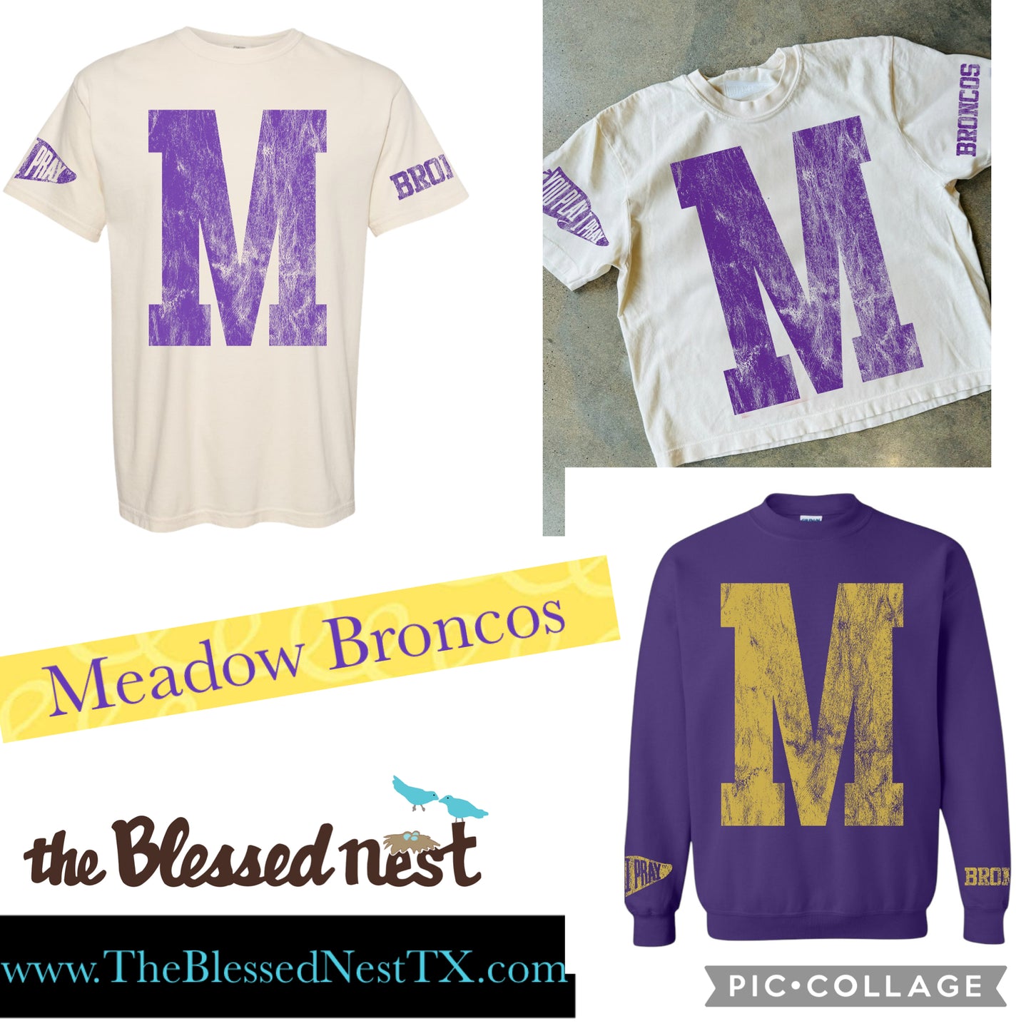 Meadow Broncos Varsity Spirit Top