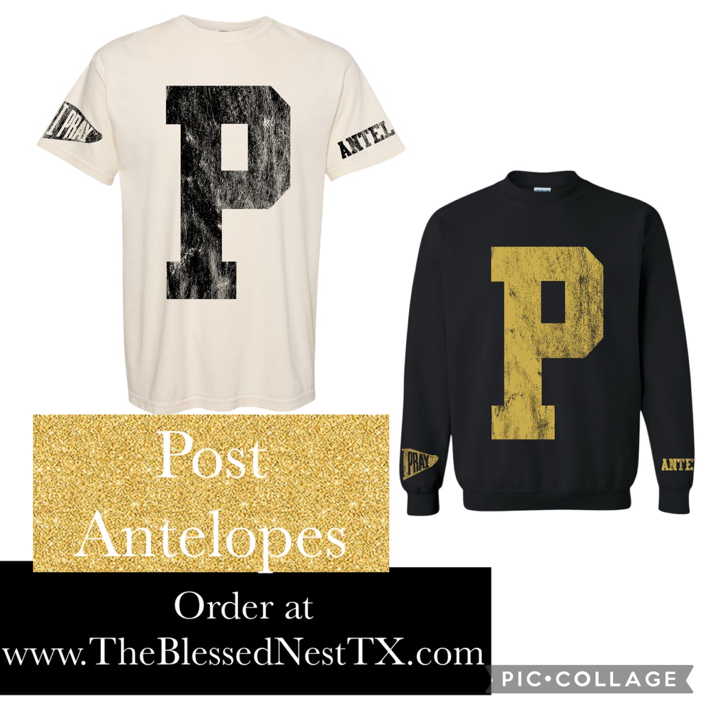 Post Antelopes Varsity Spirit Top