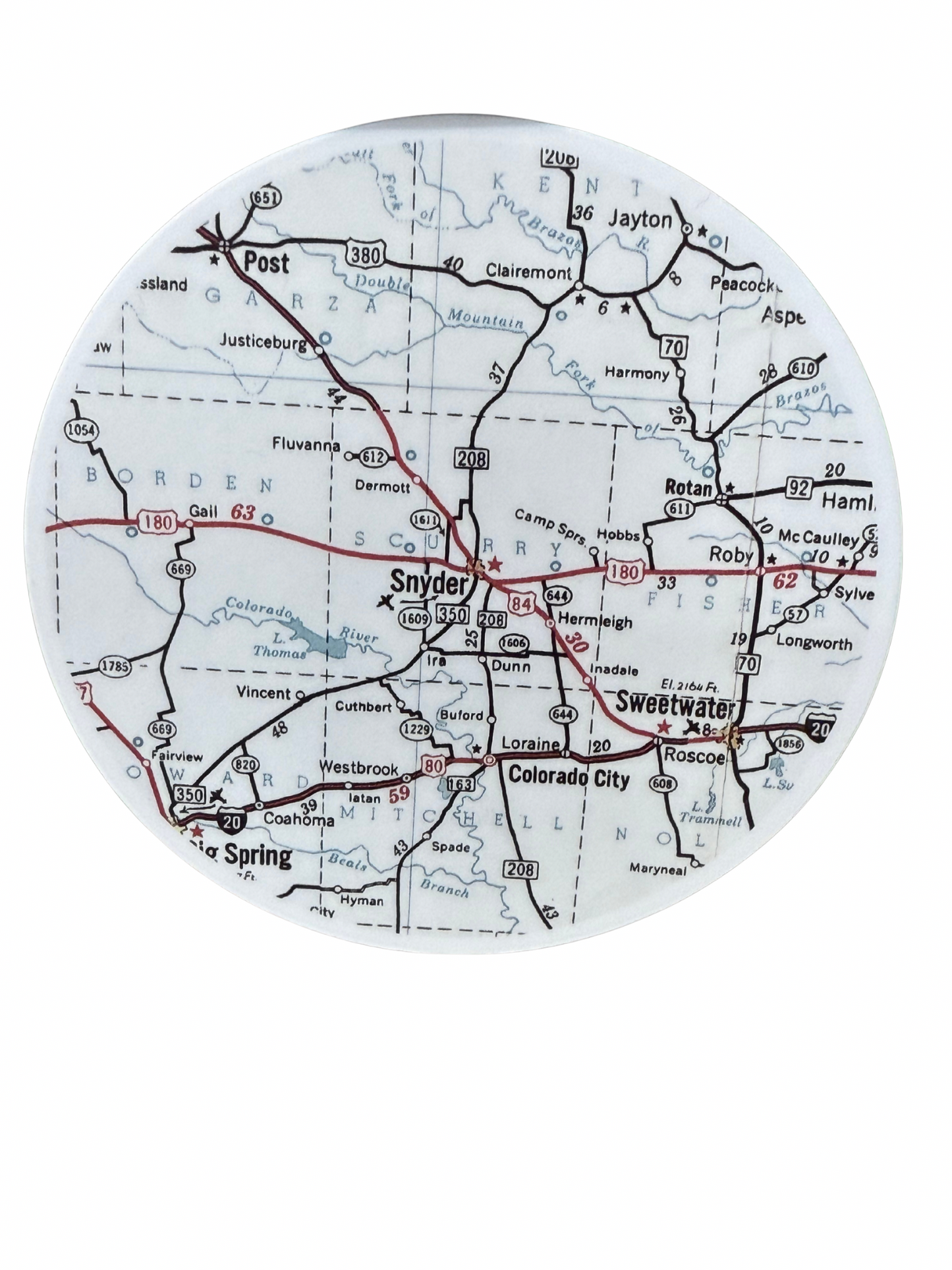 Snyder 4" Round Sticker