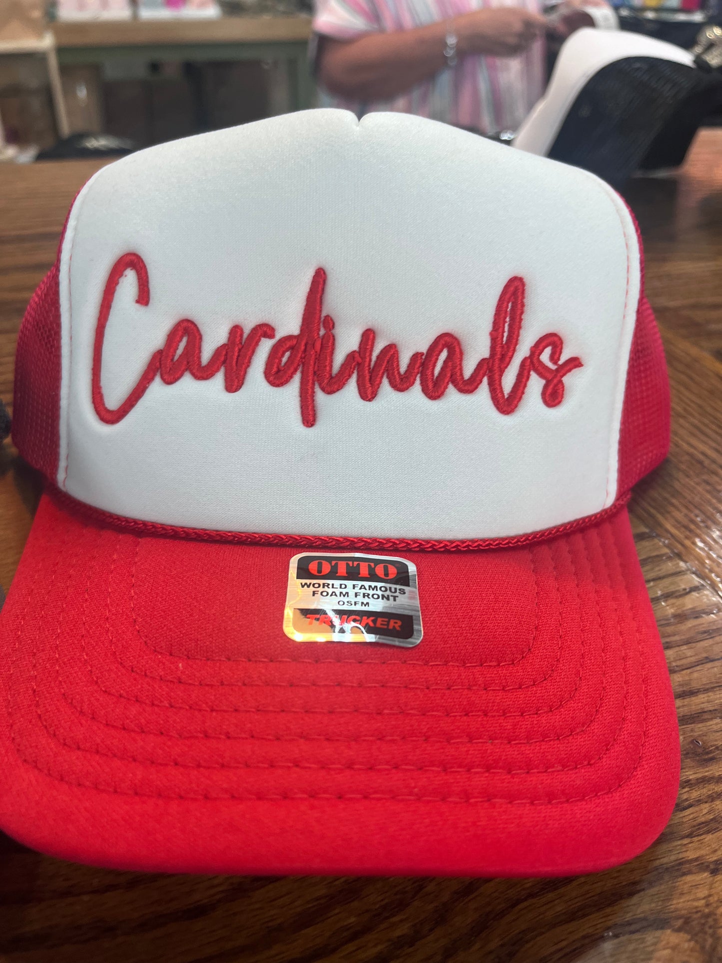 Embroidered Foam Trucker Hat