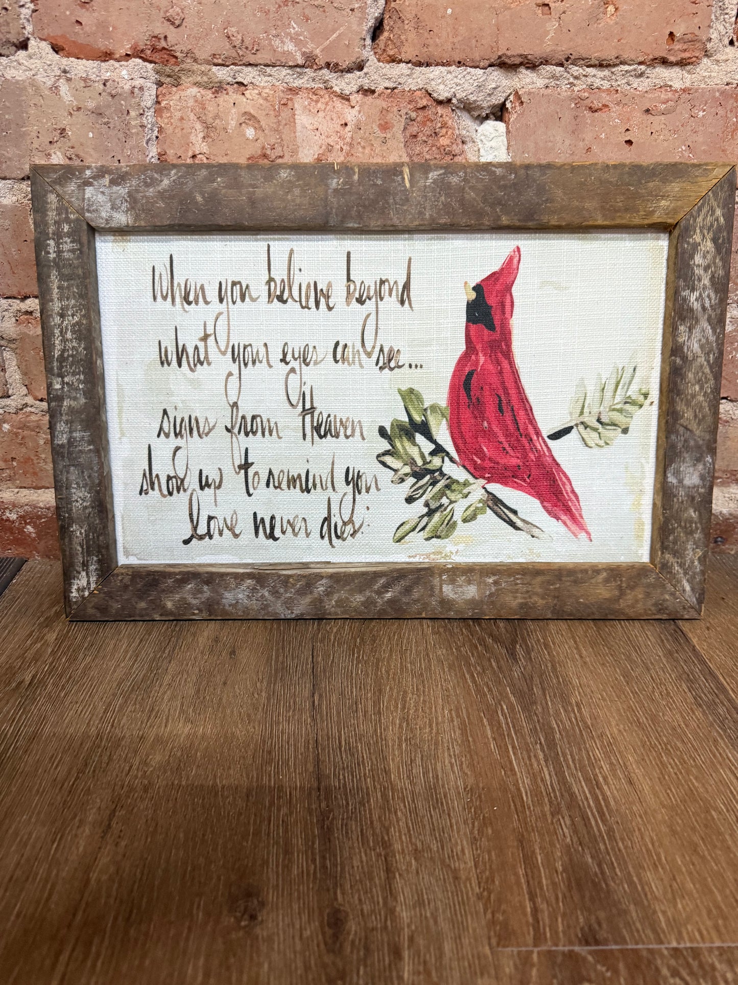 12" x 18" Framed Art
