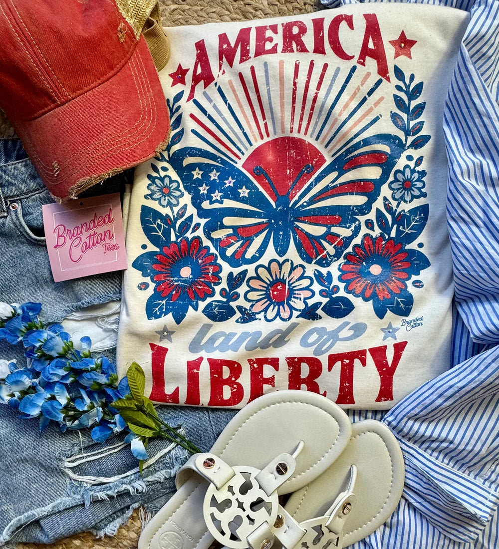 Butterfly America Tee