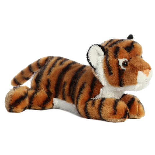 Stuffed tiger plus toy