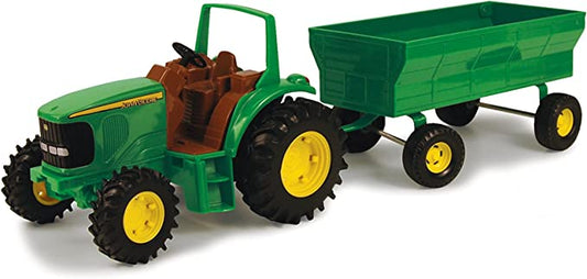 8 inch John Deere Tractor and Wagon
