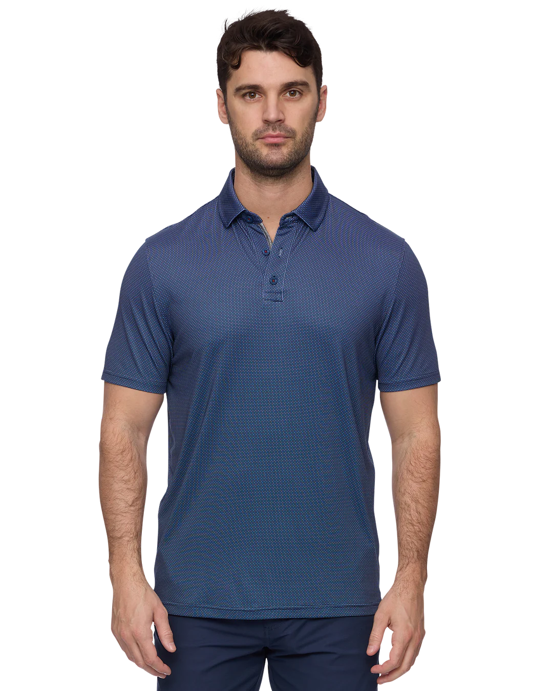 Cashiers Navy Dot Polo