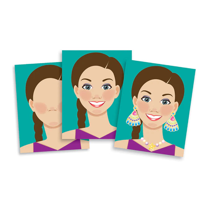 Make a Face Fashion Face Stickers Pad
