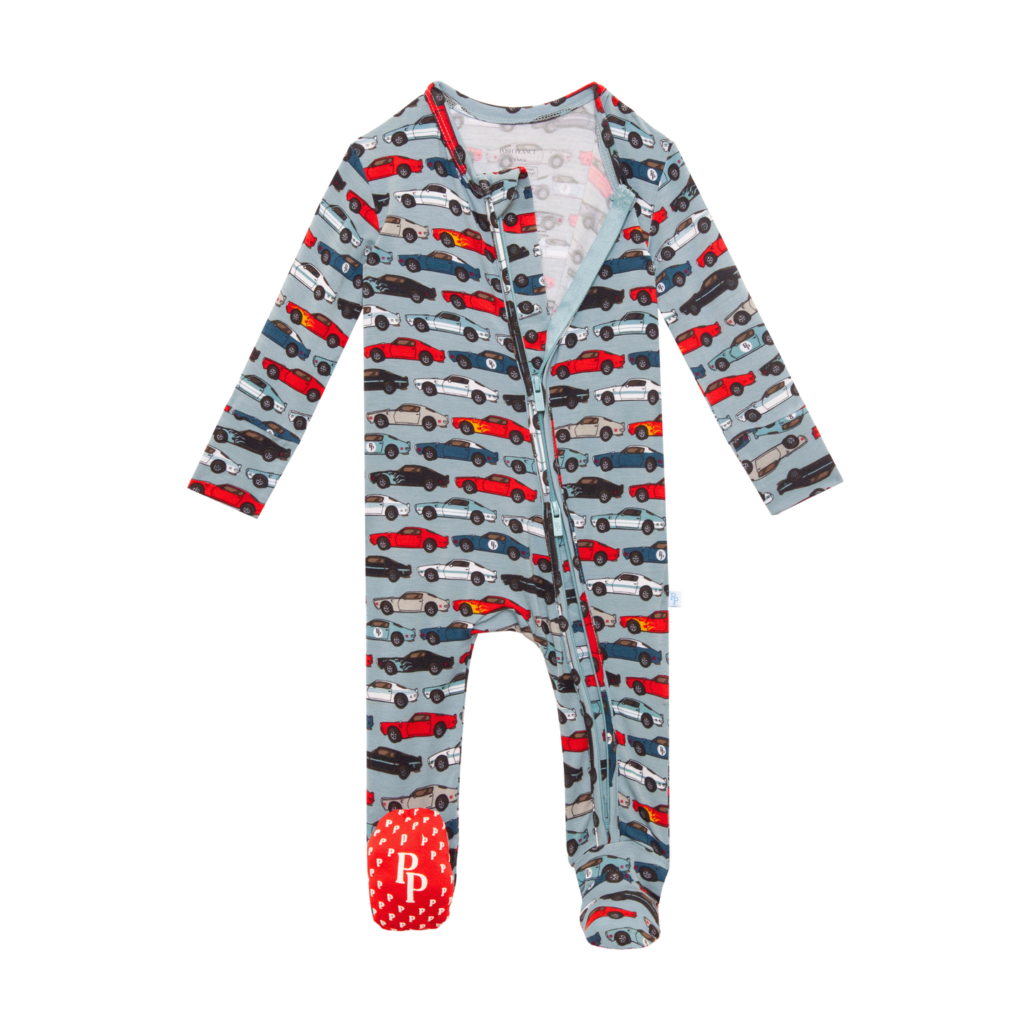 Footie Zippered One Piece-Miles