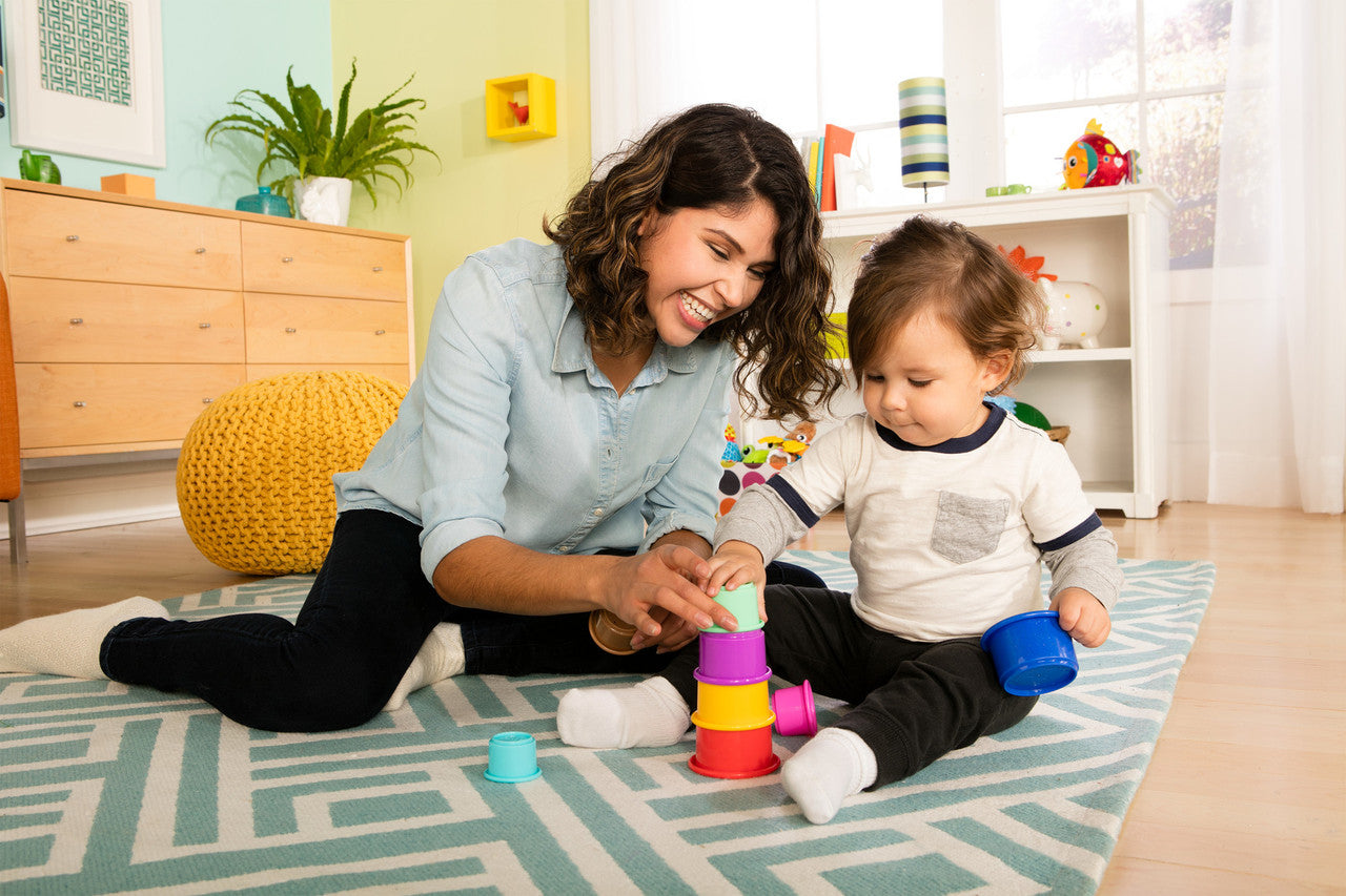 Pile and Play cups Stacking Cups on Header