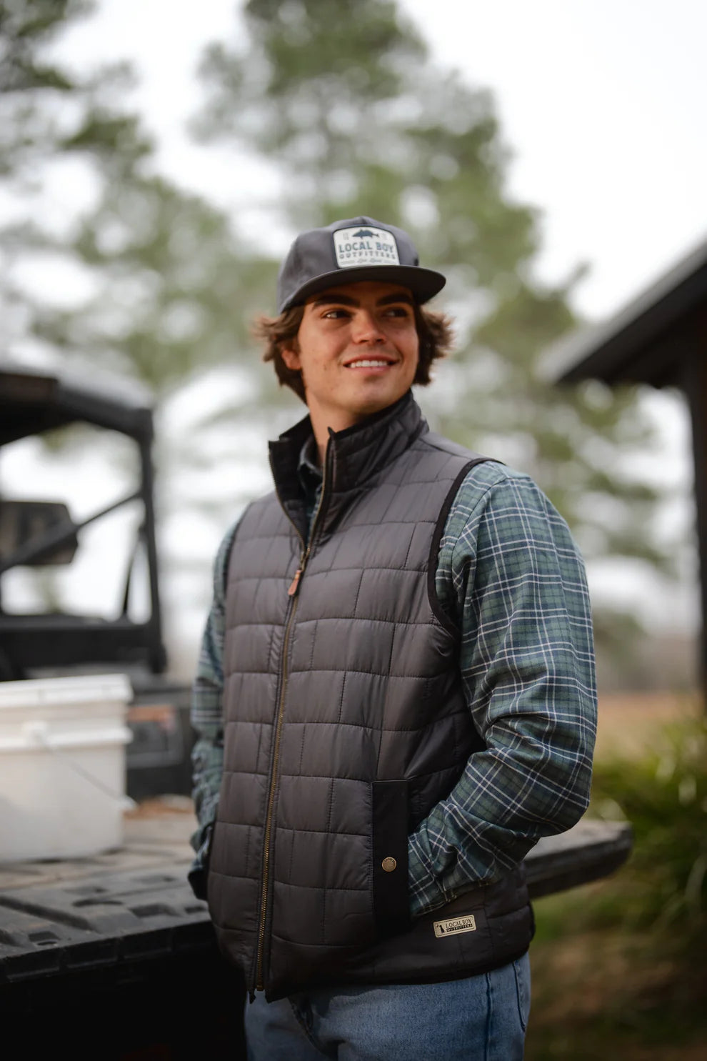 Men's Brick Quilted Vest