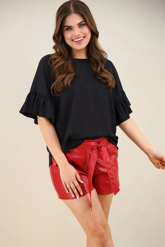 Rebecca Ruffled Top