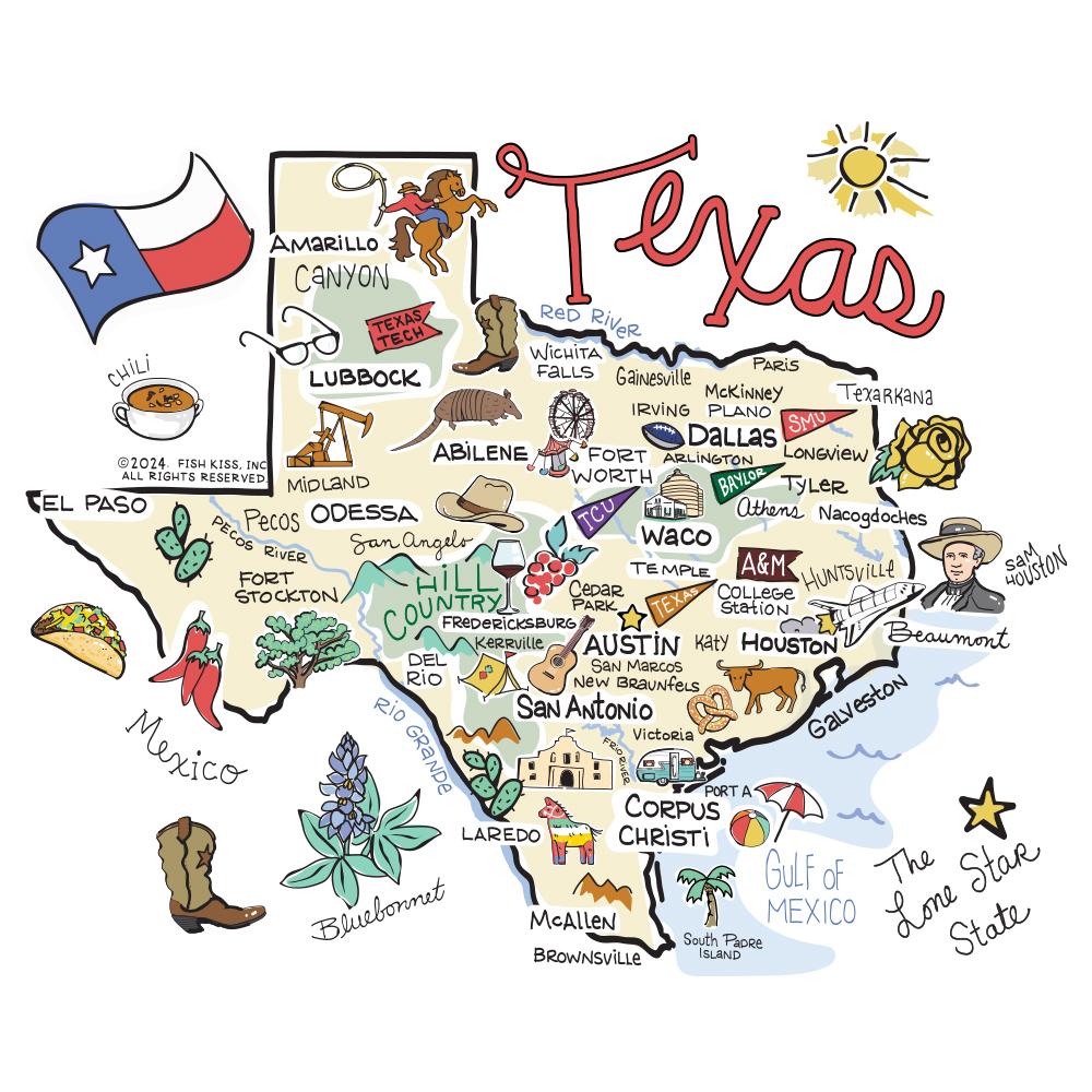 Texas Travel Mug 22oz