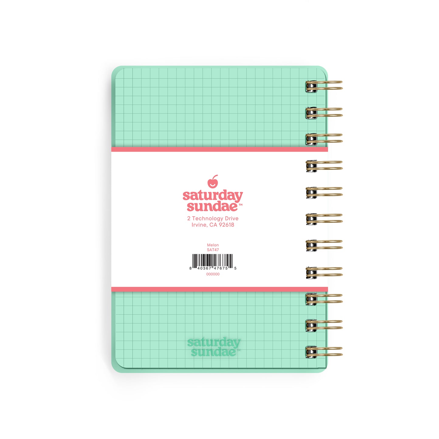 Melon Bingsu Acrylic Notebook